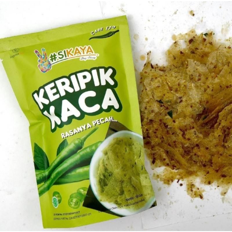 

Kakarak Food Sikaya Keripik Kaca 100gr