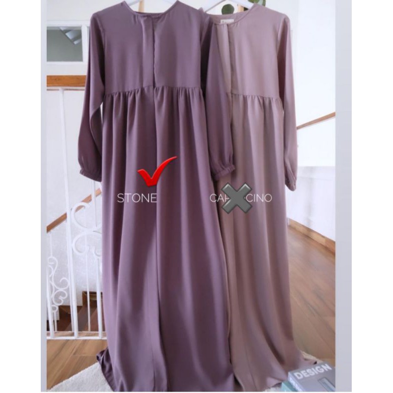 RUMAISHA ABAYA STONE (Size L) ORI by Sabina Selly