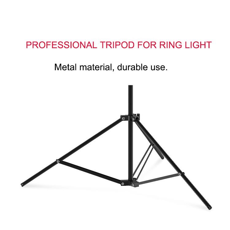 TRIPOD HP 2METER / CAMERA / RINGLIGHT BAHAN BESI FREE HOLDER U