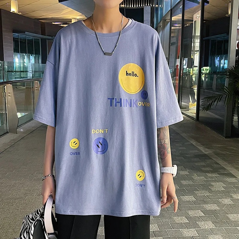 T-SHIRT GAYA HELLO,TSHIRT OVERSIZE,2022 TERBARU KAOS PRIA DAN WANITA,KAOS UNISEX,T-SHIRT LENGAN PENDEK,T-SHIRT FOREIGNER