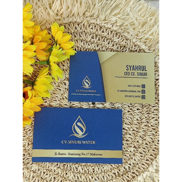 

Kartu Nama 2 sisi isi 100pcs dalam 1 box