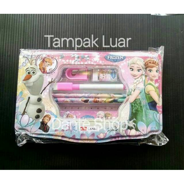 Jual Kotak Pensil Papan Tulis Set ( Frozen, Hello Kitty, Little Pony