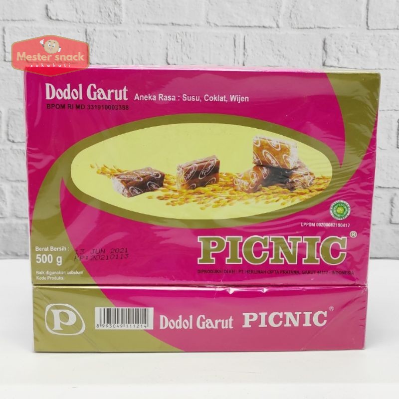 

Dodol Picnic 500 gram