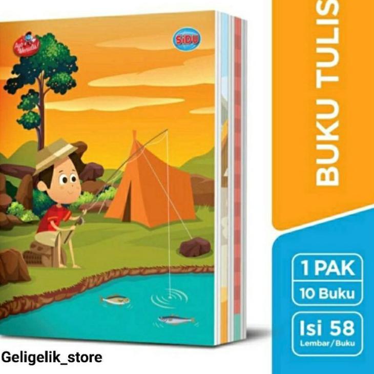 

[CeS ㊍] Buku sidu isi 58 lembar per pak.1 pak isi 10 buku. //Serba Murah