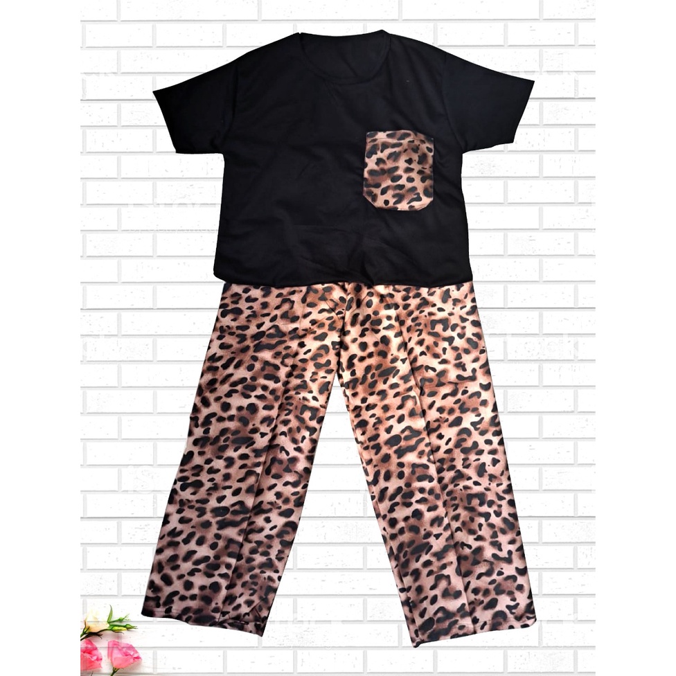 SETELAN  KULOT ANIMAL ZEBRA LEOPARD