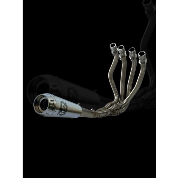 KNALPOT VILLAN pro1 silver fullsystem zx25R