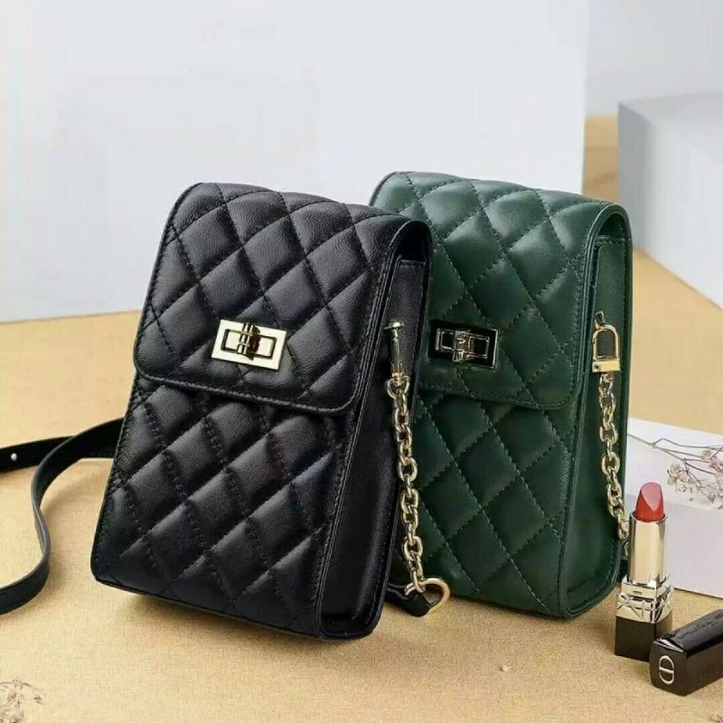 SLingbag Hpo Tas Wanita Fashion SLempang kotak bordir