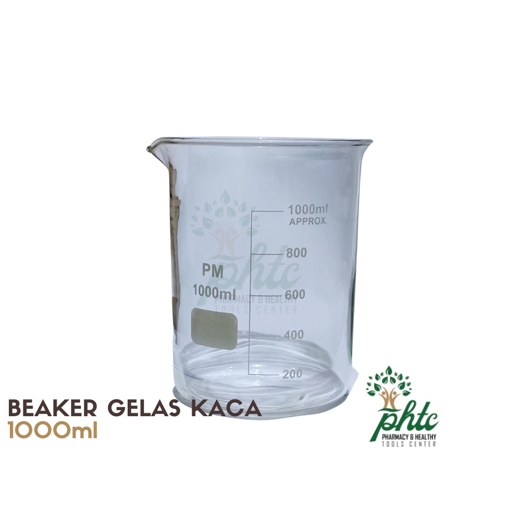 PM Beaker Glass 1000ml - Kaca