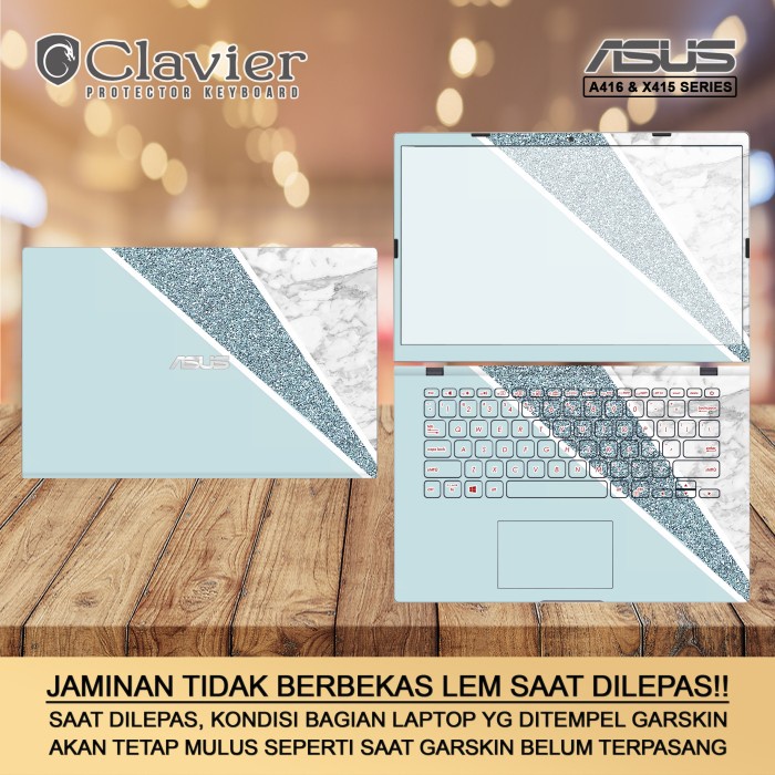 Skin Cover Garskin Laptop Asus X415 X415J X415Ja X415Jp Gambar Fullbody