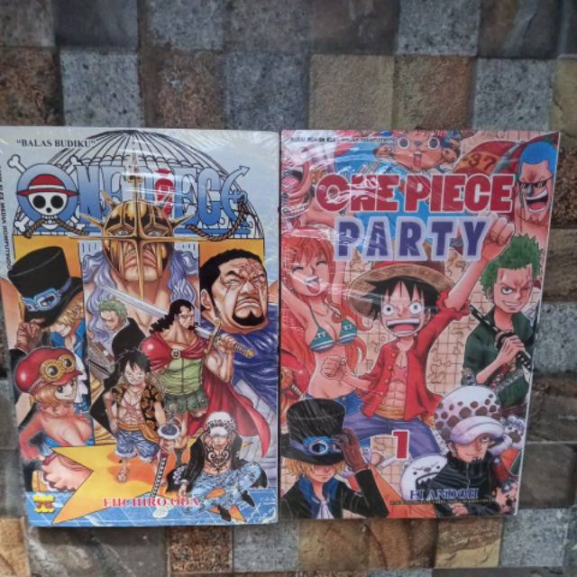 [ORI SEGEL] Komik one piece 75 / one piece party 1