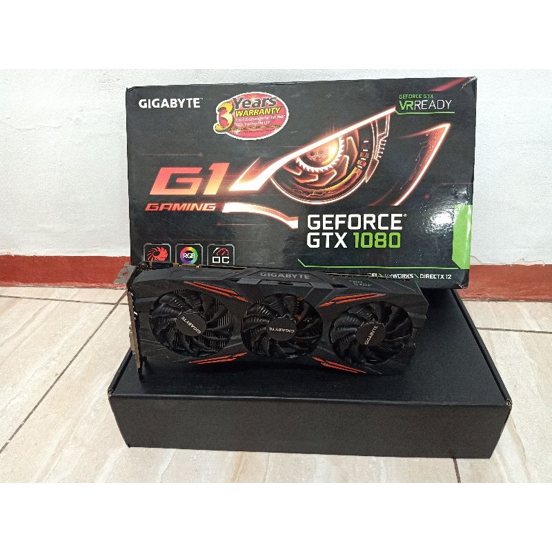 Gigabyte GTX 1080 G1 Gaming 8GB DDR5X 256 BIT