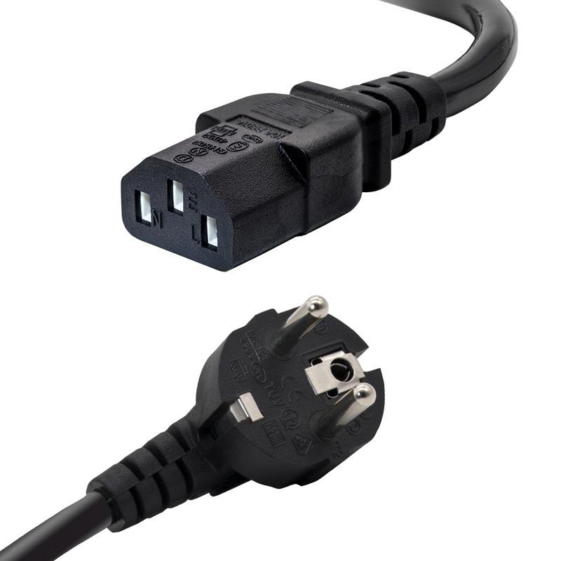 Kabel Komputer - Kabel Power CPU – Kabel Power Suplay 3 Lubang 1.8M