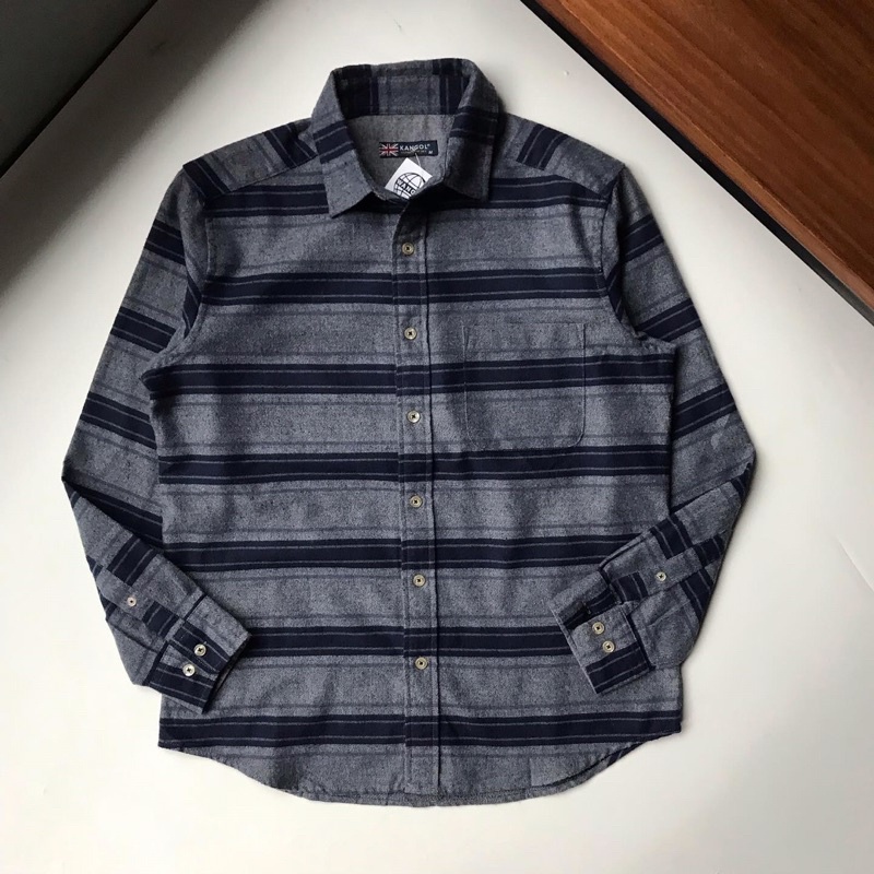 flannel shirt kangol second