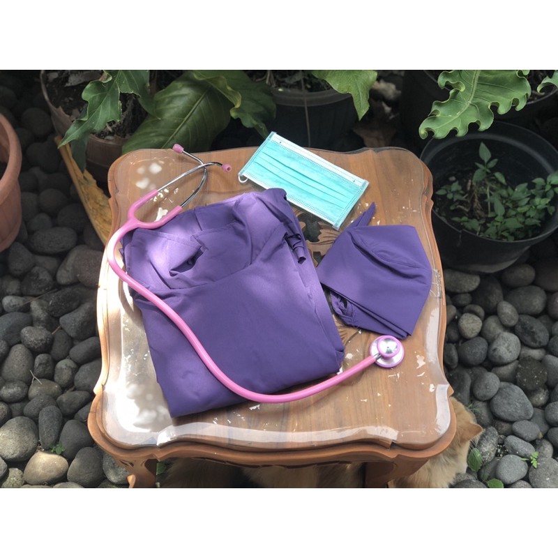 GOWN JAGA SKORT MEDIS APD BAHAN WATERPROOF REUSABLE JUMBO