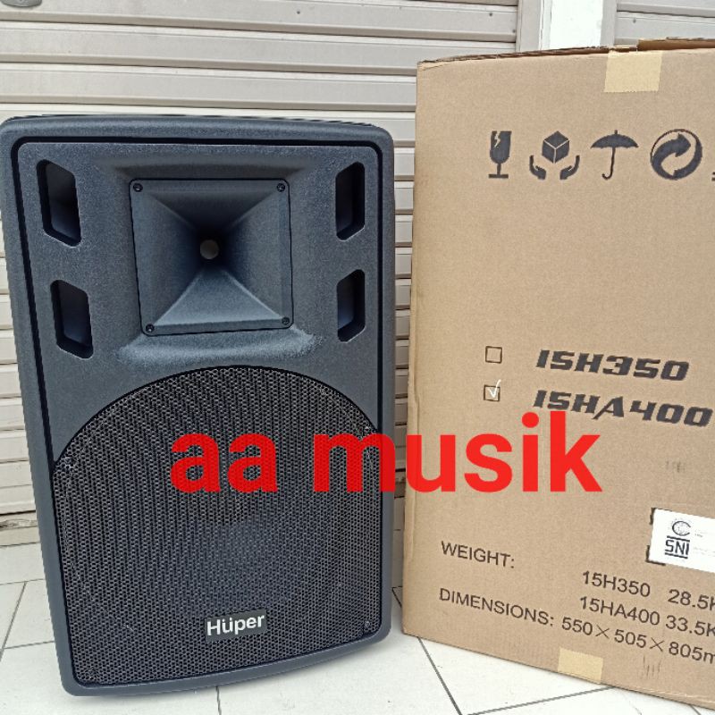 SPEAKER AKTIVE HUPER 15HA400 SPEAKER 15 INCH ORIGINAL