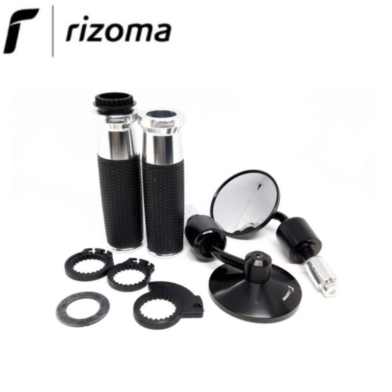 Handgrip Handfat Rizoma Urlo Full Cnc Plus Spion Jalu Bar End Oberon Rizoma Vespa Nmax Pcx Universal