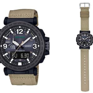 Jam Tangan Pria Casio Protrek PRG-600 Cream Khaki Original BM