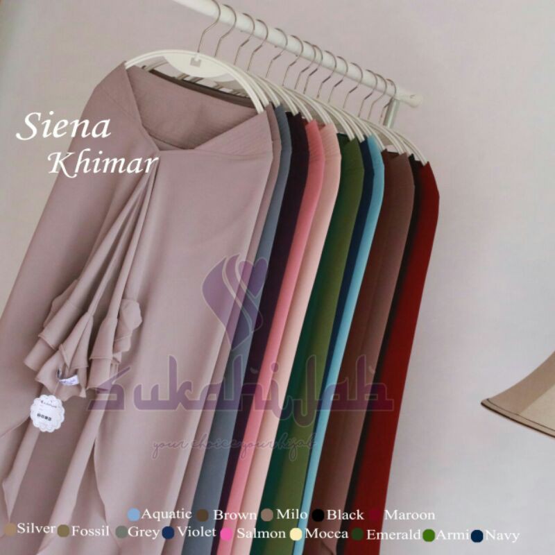 Khimar Siena by Sukahijab