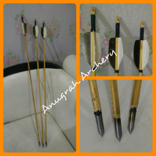 Anak panah bambu bambu arrow panahan