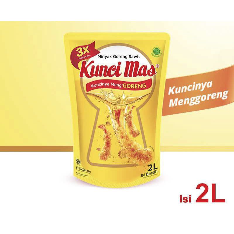 

{SerbaMurah2904} Minyak Goreng KUNCI MAS 2L - Gosend Ready