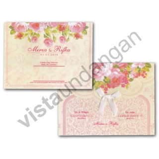 Undangan Nikah Blanko Evanur Mr07 Diy Print