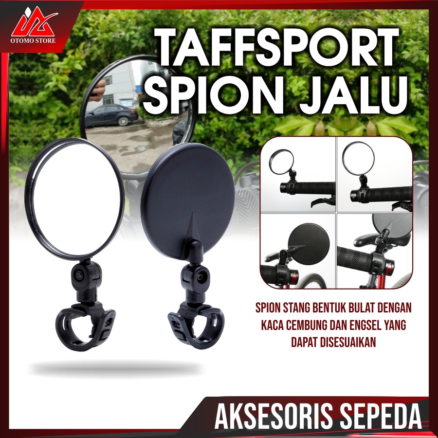 SPION JALU Aksesoris Sepeda Motor Spion Jalu 7 Cm Bulet Bisa Untuk Motor Dan Sepeda Balap Fixie BMX MTB Lipat Gunung CRF Cross Beat Street