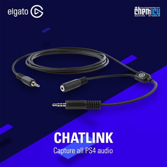 Elgato Chat Link Adapter for Capture All PS4 Audio