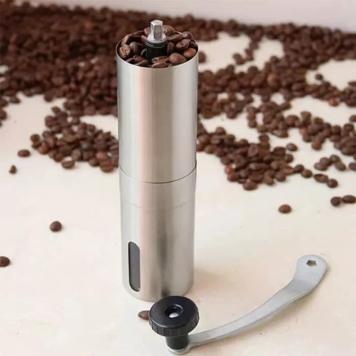 Portable Manual Coffee Grinder Stainless Tall 20CM 010