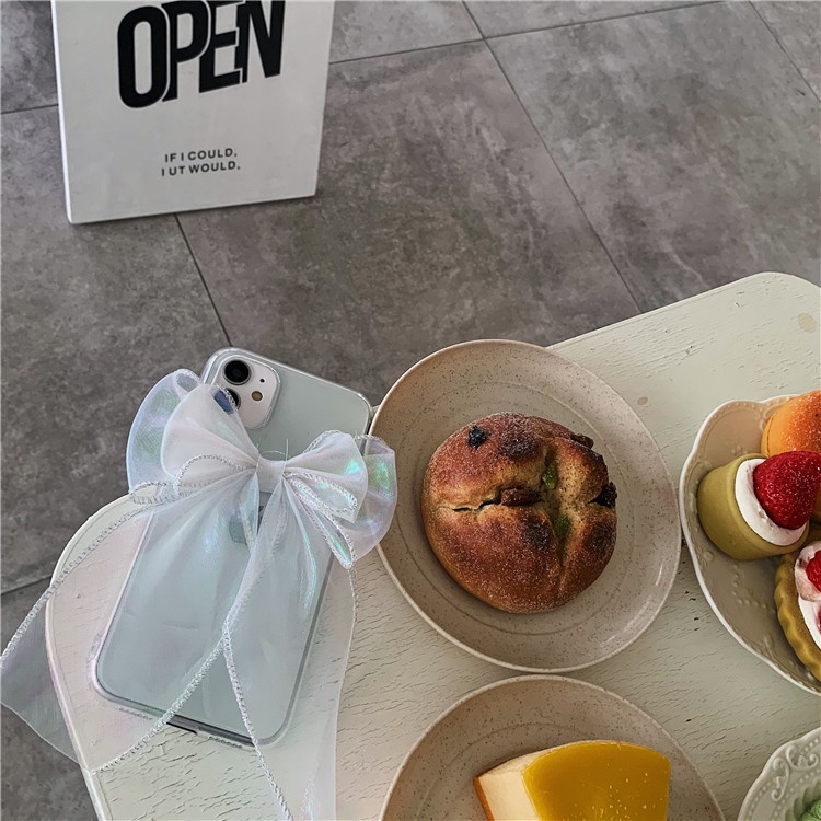 Case Pelindung Transparan Dengan Pita Untuk Iphone 14 6 6S 7 8 SE2020 7 + 8 PLUS 11 12 13 Mini PRO MAX