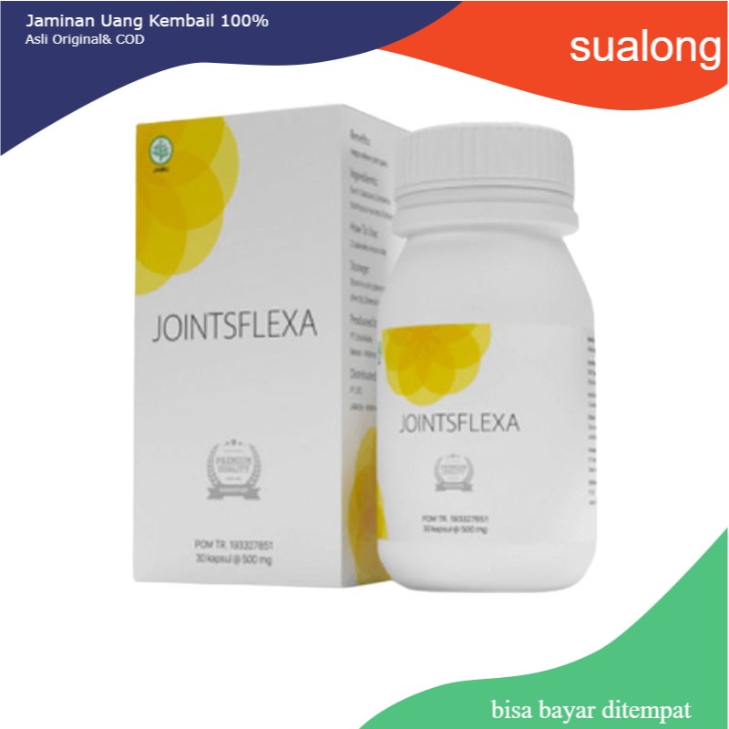 JOINTSFLEXA ASLI OBAT SENDI 100% ORIGINAL HERBAL SUPLEMEN ANTI SENDI TERBAIK MANJUR KHASIATNYA NYATA