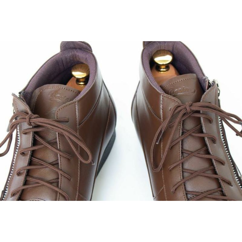 SEPATU KULIT ASLI MODEL RESLETING KUAT SEPATU KULIT PRIA