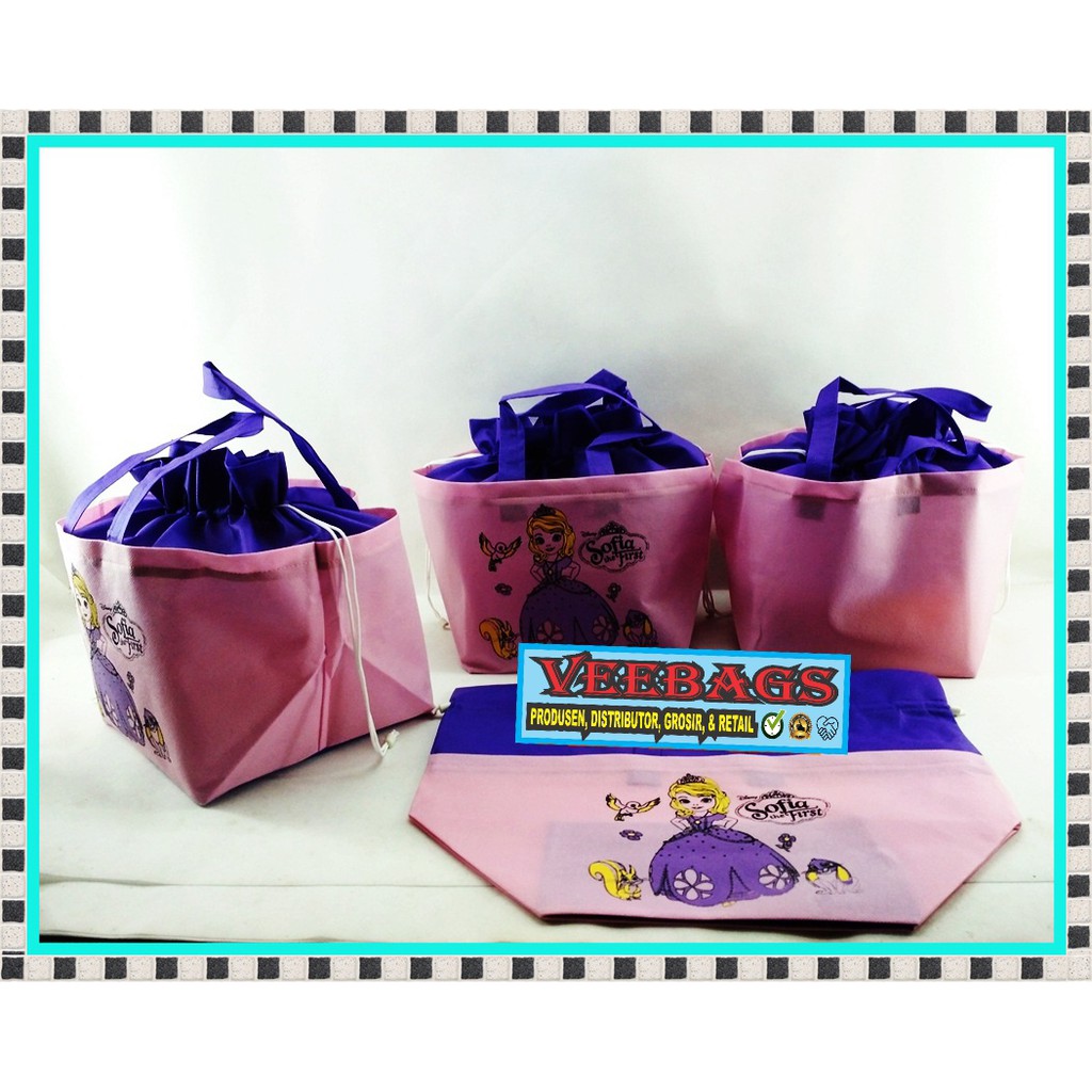 Tas Ultah, Tas Ulang Tahun Karakter Doraemon, Goodie Bag, Perlengkapan Ulang tahun, Tas Ultah-2