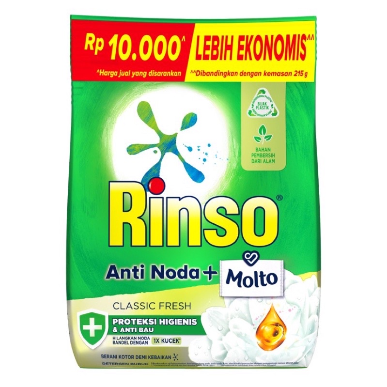 Rinso ekonomis 400gr