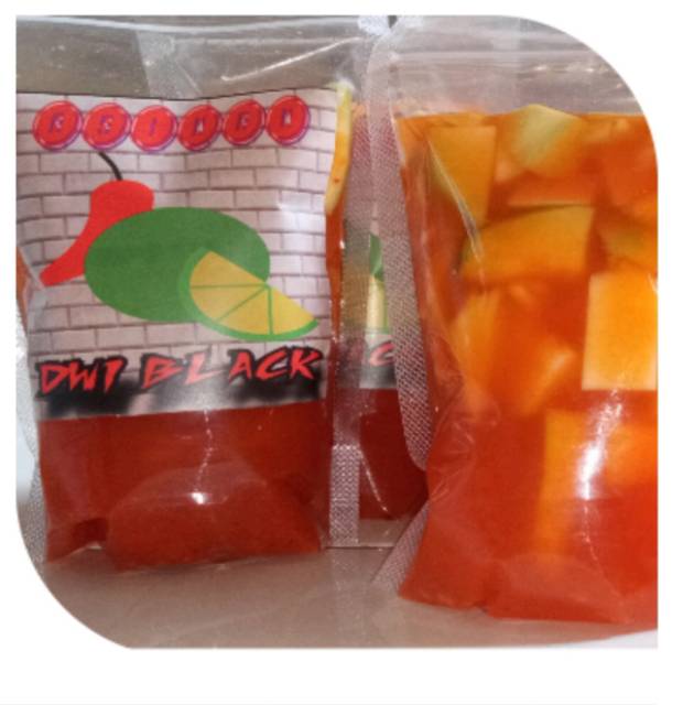 

Asinan Dwi Black buah seger pas banget di makan pas siang hari langsung segara di order