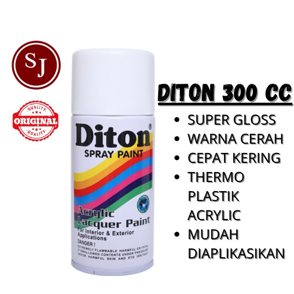 Jual Cat Semprot Diton Warna Standar 300 Cc Indonesiashopee Indonesia 2621