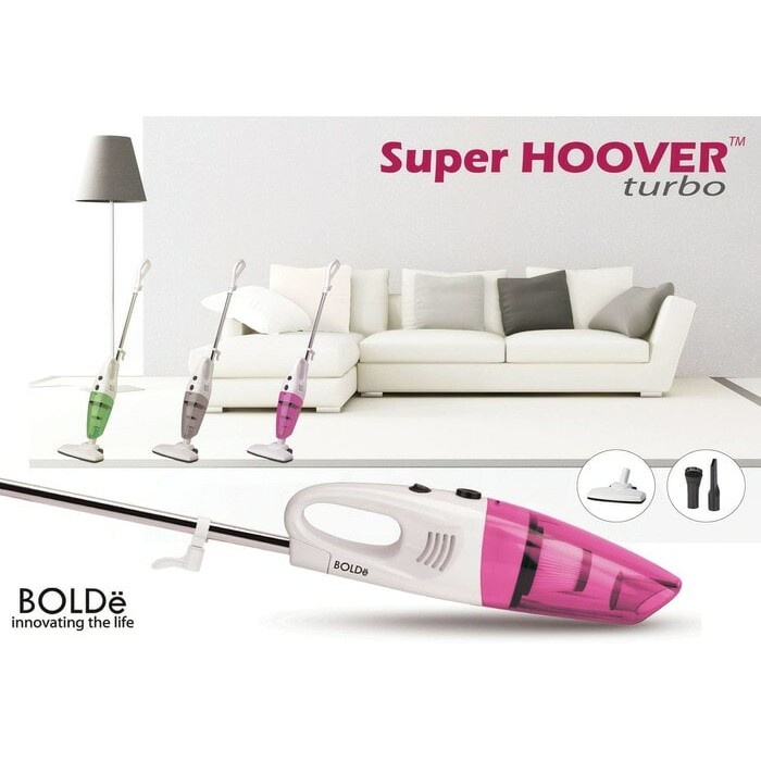 BOLDE Penyedot Penghisap Debu / Super Hoover Turbo Handheld Vacuum Cleaner HEPA Filter WARNA RANDOM  BOLDë Super Hoover Turbo