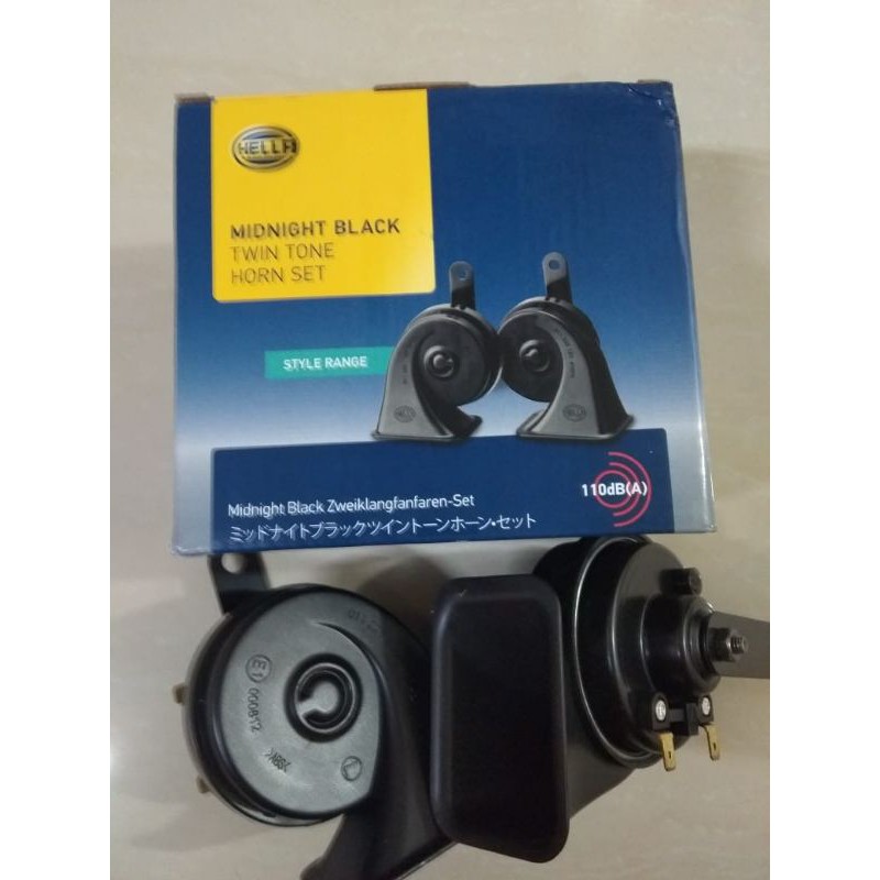 klakson hella keong hitam, Denso keong