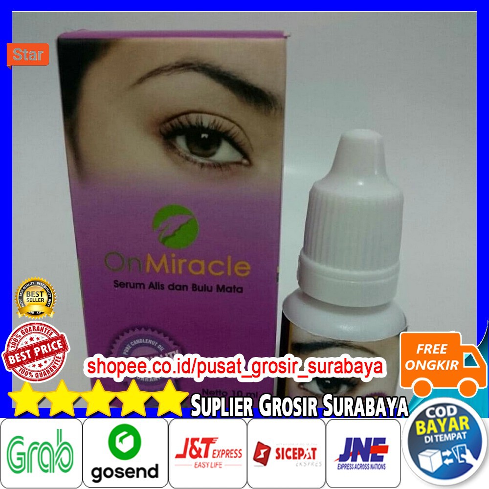 Jual Serum Bulu Mata Dan Alis Pelebat Alis Mata Alami Penebal Alis Alami Serum Alis Miracle 9989