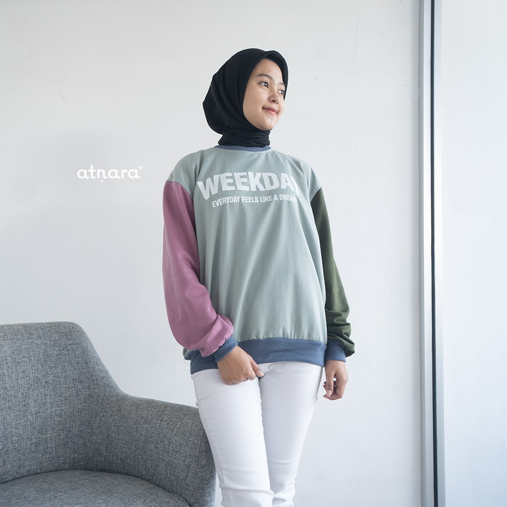 Nara Grosir - Weekday XXL Sweater l Sweater Pria dan Wanita