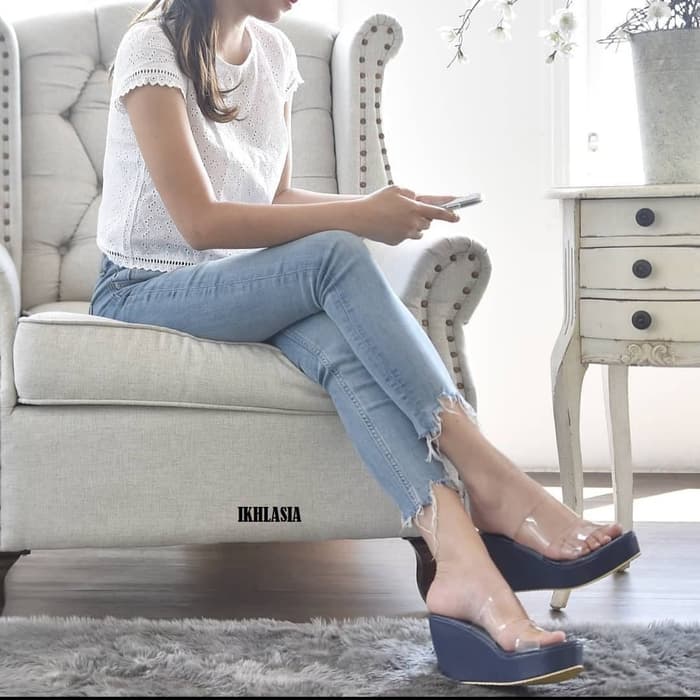 SENDAL ZARA AM17  SENDAL WANITA  SENDAL HEELS TERBARU 2020  TERLARIS