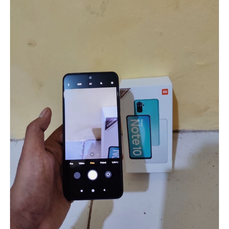 Hp second Redmi Note 10 4/64 / HP seken / hp bekas murah