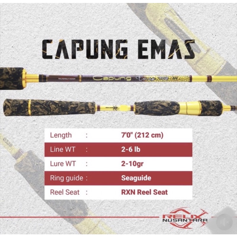 JORAN RELIX NUSANTARA CAPUNG EMAS 702 / NEW 2021