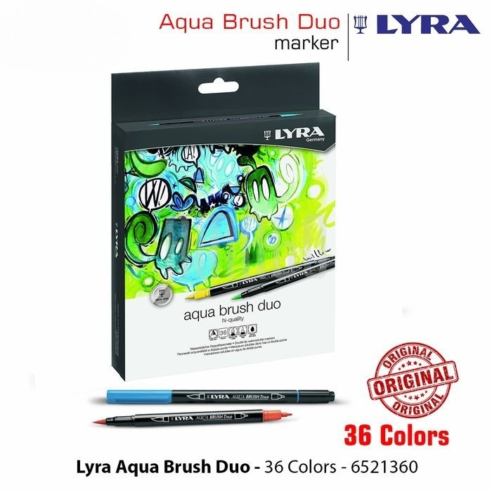 

LYRA AQUA BRUSH DUO - SET 36 COLORS - 6521360