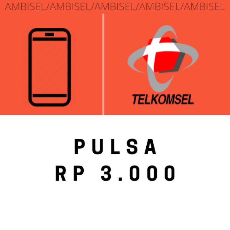 Pulsa Telkomsel 3000