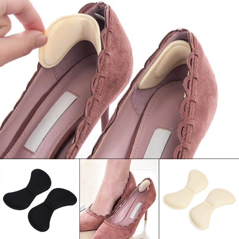 INSOLE TUMIT SEPATU WANITA ANTI LECET BANTALAN TUMIT KAKI PELINDUNG TUMIT