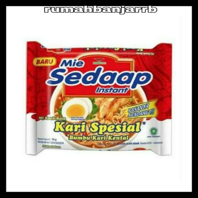 

[BAYAR DI TEMPAT] MIE SEDAAP KARI AYAM SPESIAL