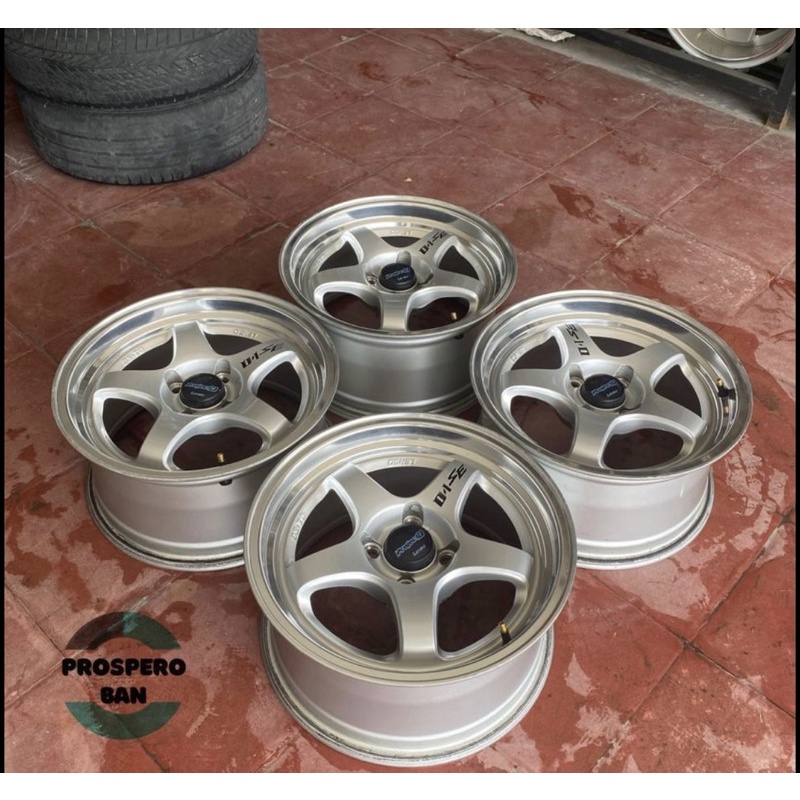 Velg racing lenso D1 SE silver ring 15