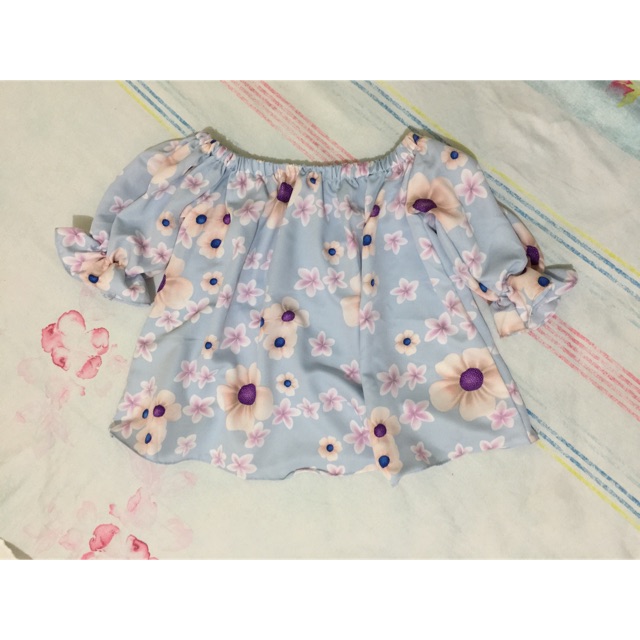 Baju preloved baru sabrina bunga