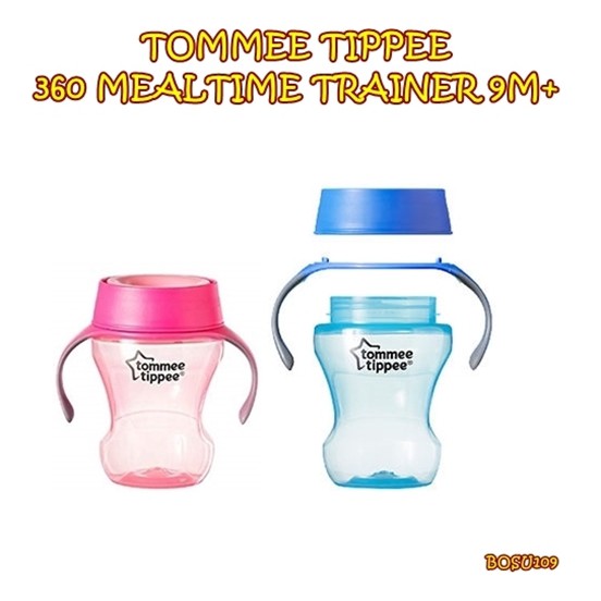 BOSU109 TOMMEE TIPPEE 360 MEALTIME TRAINER 9M+ 230ML BOTOL TOMMEE TIPPEE