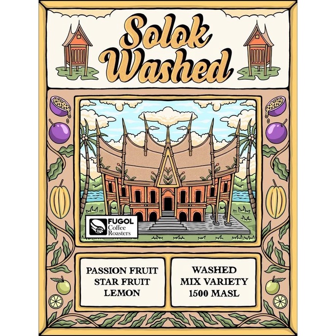 

Biji Kopi Arabika SOLOK WASHED (1 KG) Specialty Coffee Beans